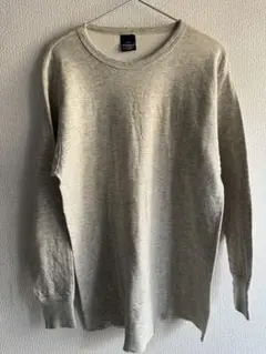 duofold グレー 長袖Tシャツ Lサイズ