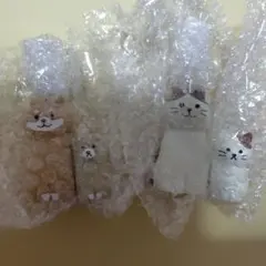 デコレ　コンコンブル　親子　蚊遣り＆火消しマスコット　みけねこ　しばいぬ
