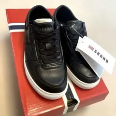 SKONO レザースニーカー ブラック