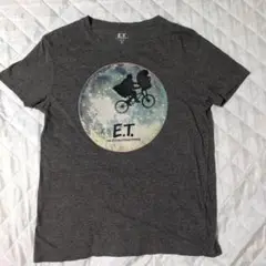 E.T. THE EXTRA-TERRESTRIAL 半袖Tシャツ グレー