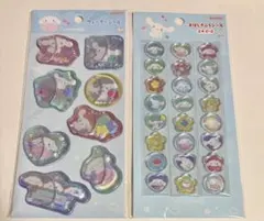 【正規品】　サンリオ　ウォーターシール　おはじきふうシール　シナモロール