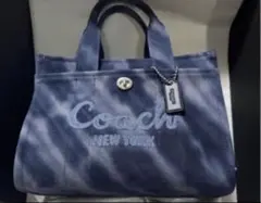新品未使用 COACH スモールツアートート ラブドデニム チャーム - メルカリ