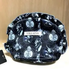 新品　Samansa Mos2 blue Disney VILLAINS ポーチのサムネイル