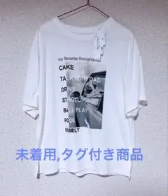 グローバルワーク ヘビロッTEEワイドプリントT
