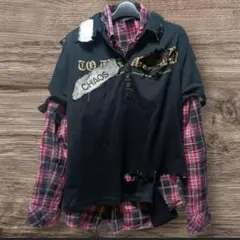 グランジ PUNK アナーキーシャツ ハードコアパンク クラスト