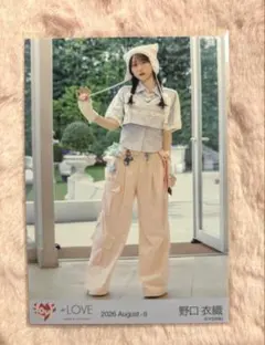 イコラブ 野口衣織 生写真 お姫様の作り方 ② ヒキ