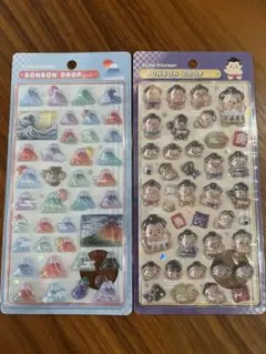 【正規品】ボンボンドロップシール　和柄2枚セット