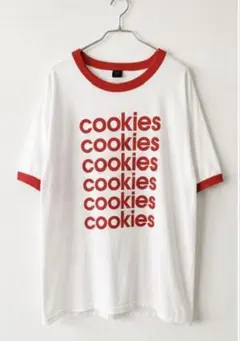 GILDAN Cookies リンガーTシャツ ホワイトのサムネイル