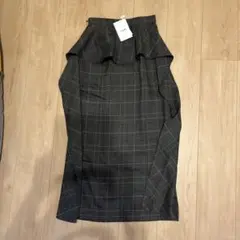 チェック スカート