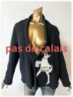 ☘️T22364☘️pas de calais ウール イラスト カーディガンのサムネイル