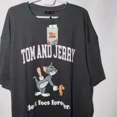新品 Tシャツ XL トムとジェリー 偽りの握手 ワーナー カットソー 半袖のサムネイル