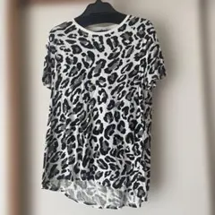 ZARA レオパード柄 半袖Tシャツ Sサイズのサムネイル