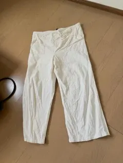 マタニティホワイトパンツ Mサイズ