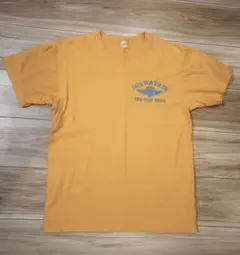 THE FLAT HEAD フラットヘッド メンズ Tシャツ イエローサイズ40 