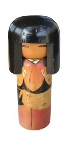 山中三平 創作こけし サイン入り 昭和レトロ 11cm - メルカリ