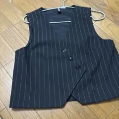 H&M ストライプベスト XSのサムネイル