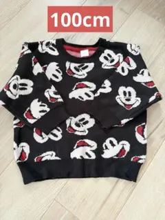 futafuta ミッキーマウス ニット 100