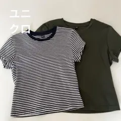 ユニクロ　ミニTシャツ　Sサイズ、Lサイズセット