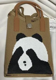 ニットショルダーバッグ