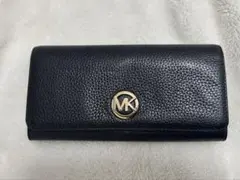 Michael Kors ブラックレザー 長財布