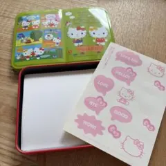 サンリオ ハローキティ 光沢紙L判サイズ 28枚 シール付き 平成レトロ
