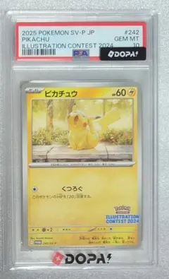 PSA10 ピカチュウ イラストコンテスト 2024 プロモ　242/SV-Pのサムネイル
