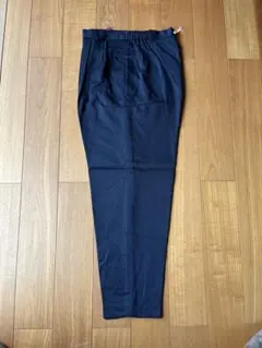 レディース パンツ スラックス ネイビー 大きいサイズ