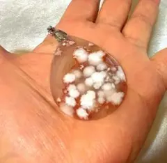 ☆大サイズ☆《チェリーブロッサムアゲート☆ペンダントトップ》天然石　桜瑪瑙