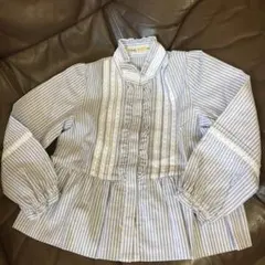 美品　ファミリアブラウス 120