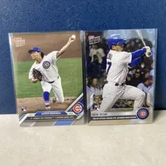 topps 今永昇太、鈴木誠也　カード　　　 2枚セット