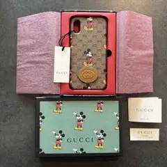 新品☆グッチ iPhoneX Xs対応ケース GGスプリーム ストロベリー - メルカリ