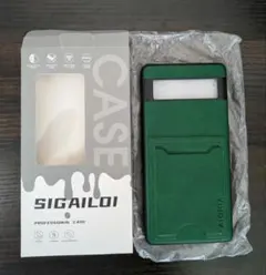 【新品未使用】 pixel7aケース グリーン/AIORIA