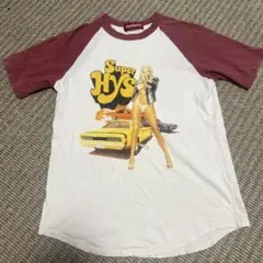 ヒステリックグラマー 90s ラグラン　tシャツ リンガーtシャツ