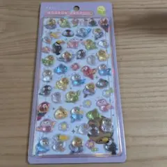 正規品 大人気 新作 ボンボンドロップシール アニマル 鳥 セキセイインコ