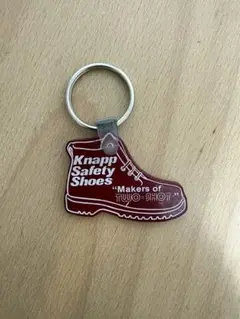 ヴィンテージ ブーツ型キーホルダー 赤 / 古着屋購入 / 雰囲気抜群