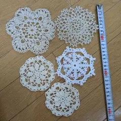 ハンドメイドドイリー11枚