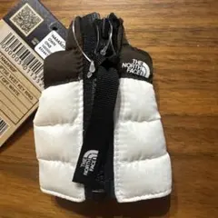 新品THE NORTH FACE ヌプシ ベストキーリング　オフホワイト