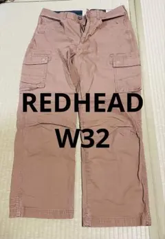 RED HEAD ハンティングパンツ　カーゴパンツ W32 L30 ブラウン