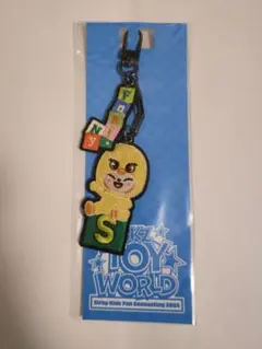 Stray Kids SKZ TOYWORLD 刺繍キーホルダー FoxI.Ny