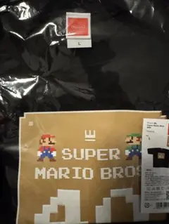 Nintendo Super Mario Bros. 40th Tシャツ L 黒