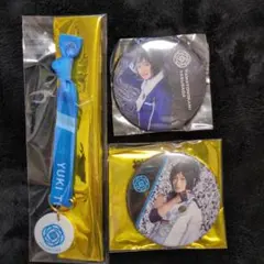 刀ミュ　刀剣乱舞　大和守安定　缶バッジ　リボンバンド　真剣乱舞祭　歌合　3点