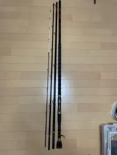 和*達様 がまかつレギスiiくわせ520 石鯛竿4ピース 石鯛用リール