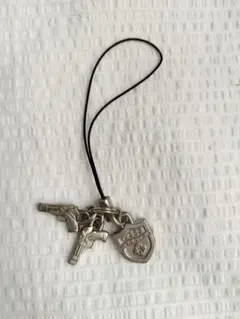 【希少】家庭教師ヒットマンREBORN!　リボーン　ザンザス銃　ストラップ