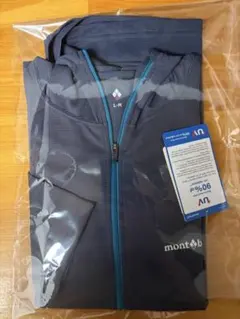新品 mont-bell クール パーカ Women's L-R ダークグレーのサムネイル