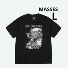 新品未使用 MASSES T-SHIRT VIRUSEATER "BLACK"