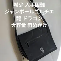 入手困難 レア ジャンポールゴルチエ ドラゴン 龍 斜めがけショルダーバッグのサムネイル