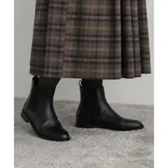 未使用新品★レザーサイドゴアブーツ アーバンリサーチドアーズ UR 本革