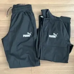 PUMA ブラック ジャージセット 160