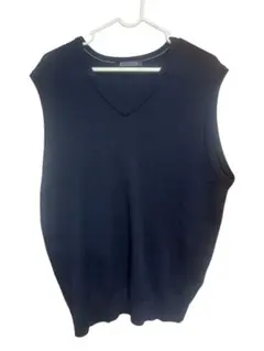 【期間限定セール】⭐️ZEALZIP ネイビー Vネック ベスト‼️