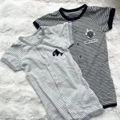 COMME CA FOSSETTE ロンパース 60-70 2way コムサ 双のサムネイル